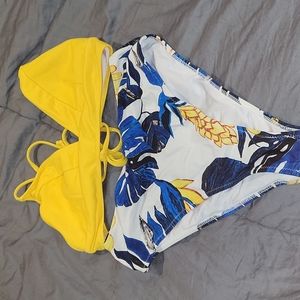 CUPSHE 2pc Floral Bikini